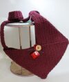 Χειροποίητη πλεκτή τσάντα χιαστί