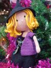 Πλεκτή κούκλα-Μάγισσα