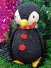 Πλεκτή κούκλα Πιγκουίνος